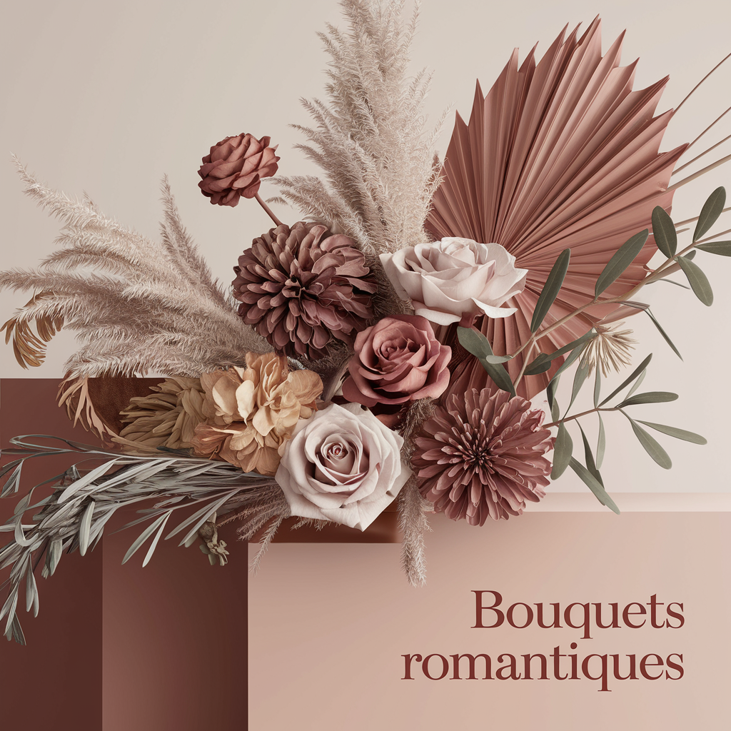 Bouquets romantiques